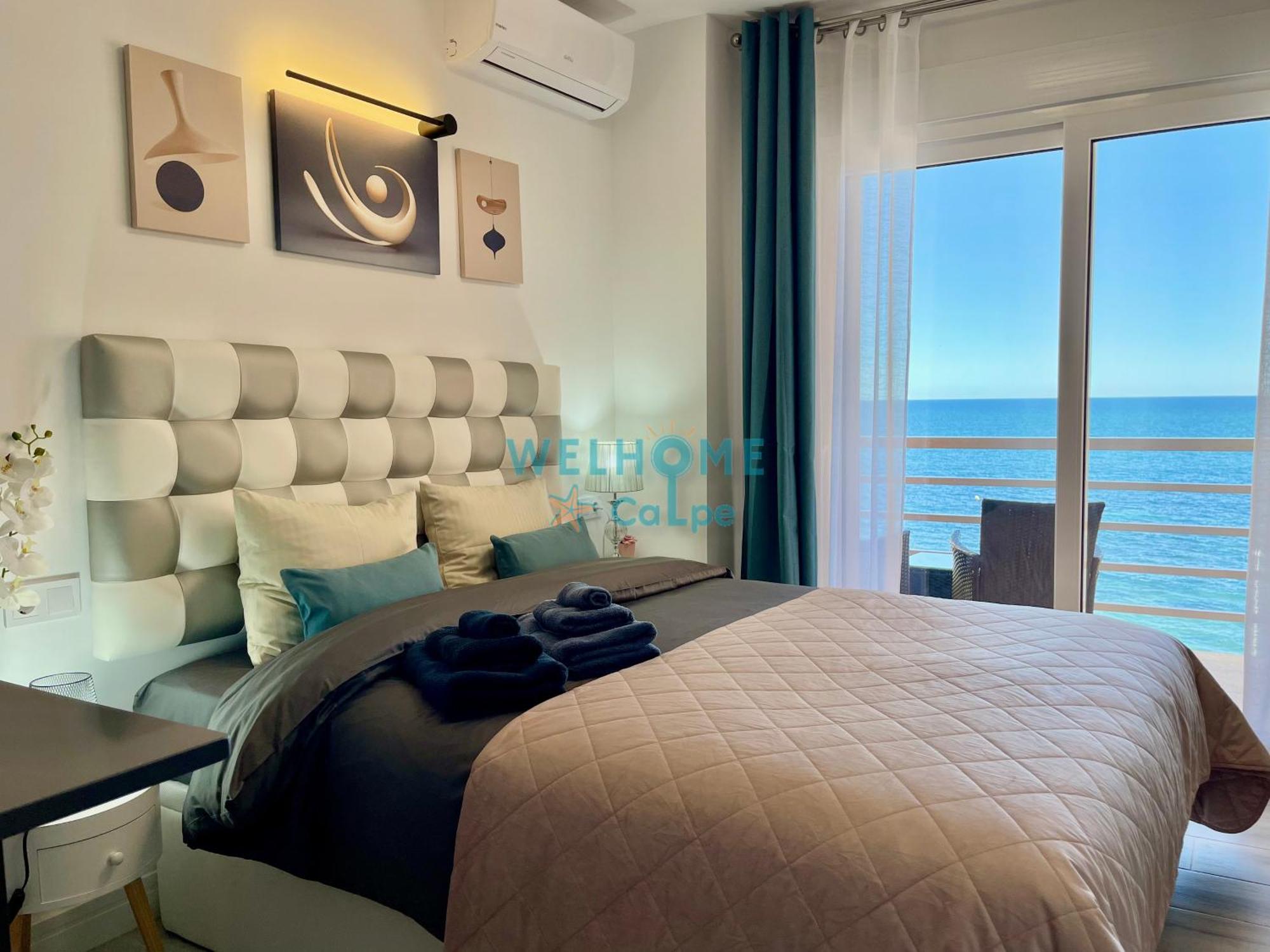 Acuarela Estudio, 1ª Linea, Vista Al Mar, Piscina Calpe Buitenkant foto