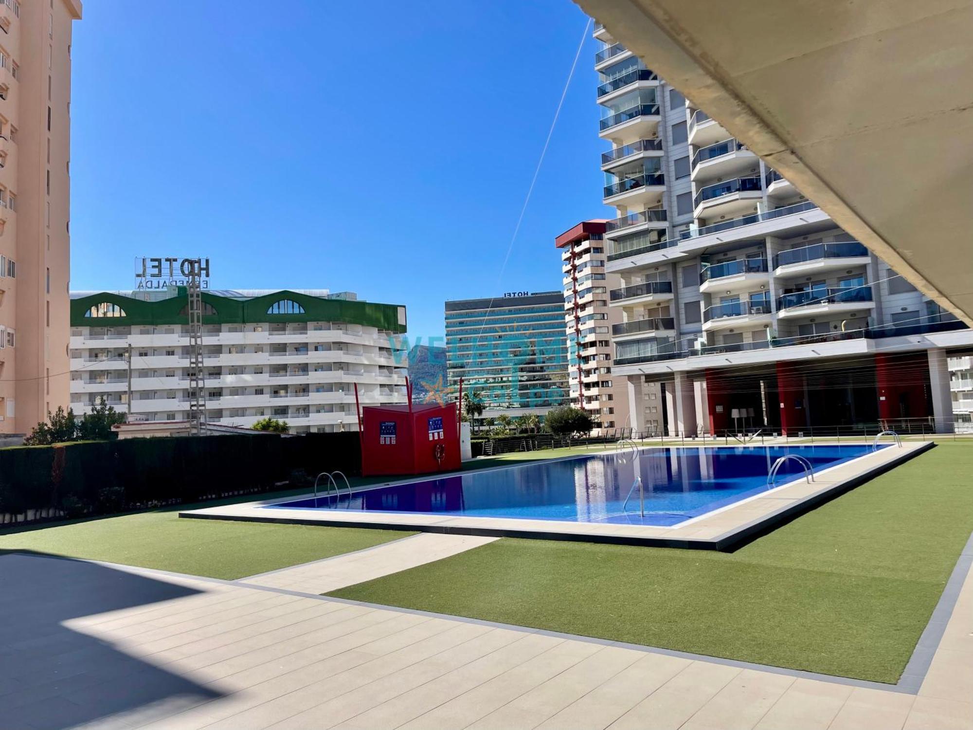 Acuarela Estudio, 1ª Linea, Vista Al Mar, Piscina Calpe Buitenkant foto